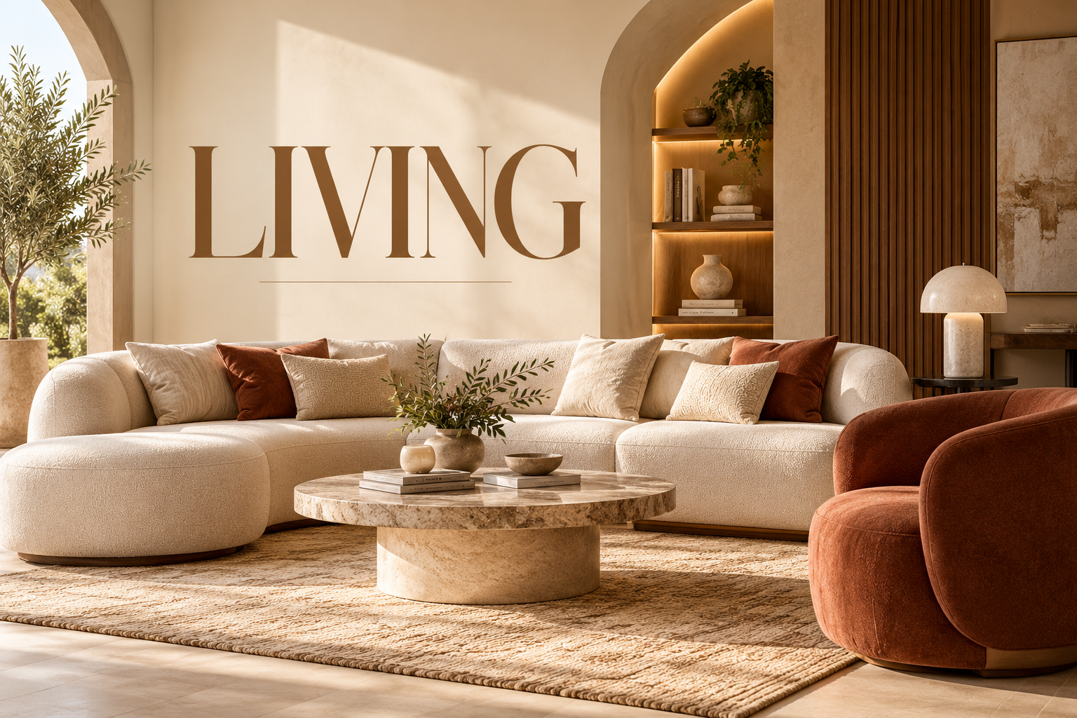 Leather sofa